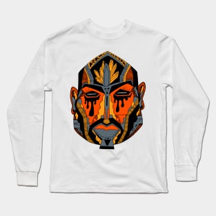 Orangrey African Mask No 9 Long Sleeve T-Shirt